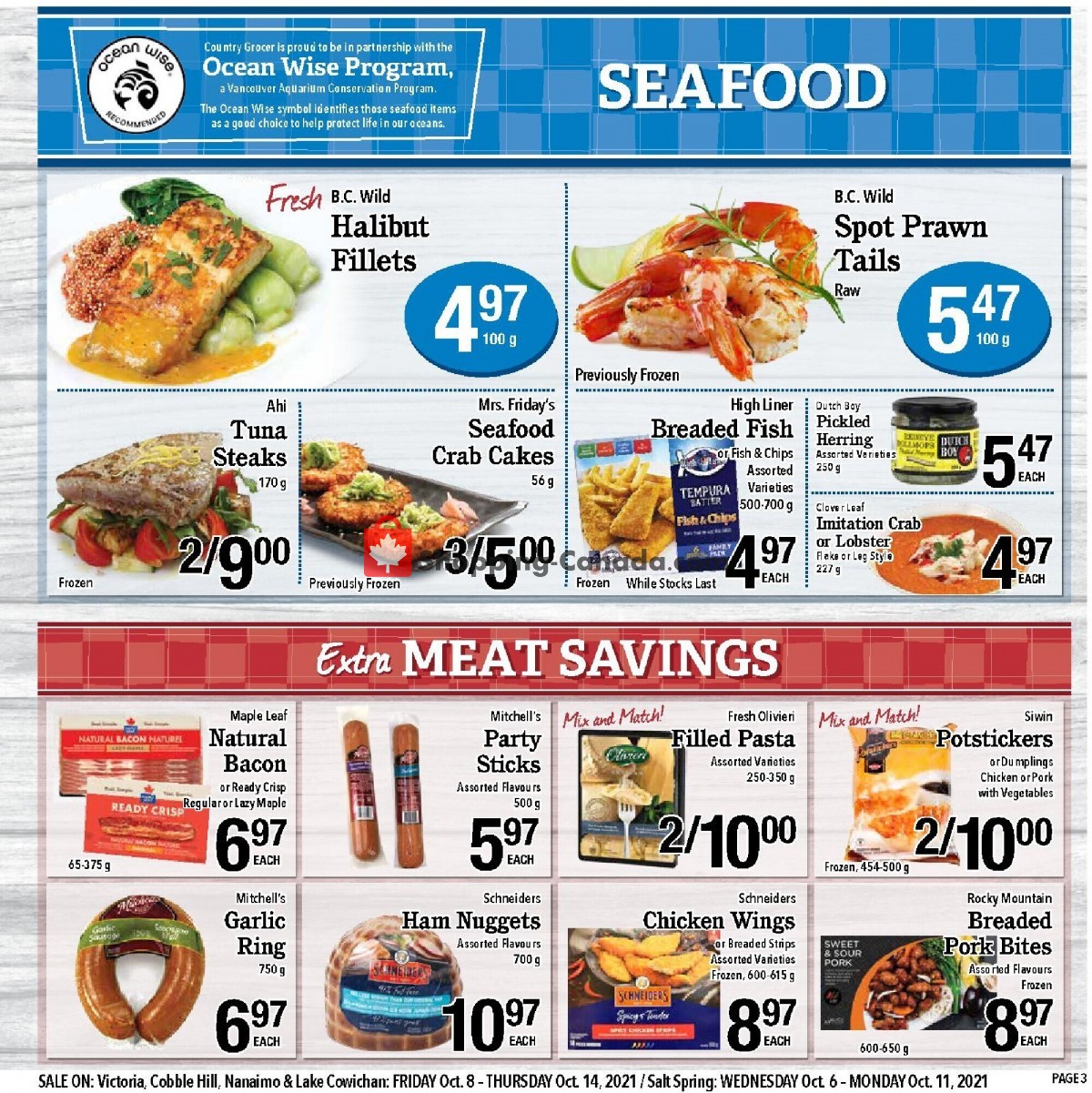 Country Grocer flyer from Friday October 8, 2021 to Thursday October 14, 2021 - page 3
