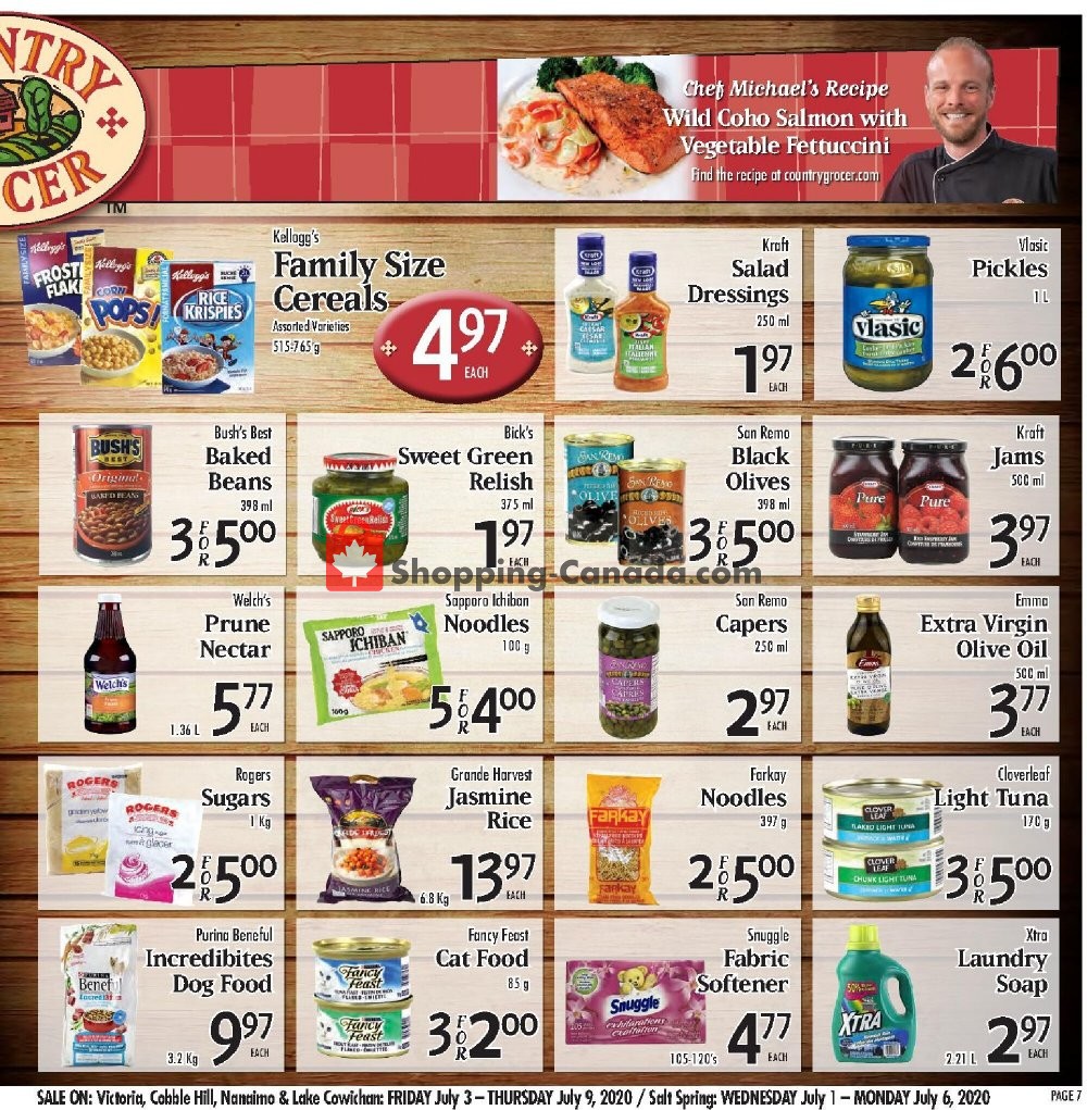 Country Grocer flyer from Friday July 3, 2020 to Thursday July 9, 2020 - page 7