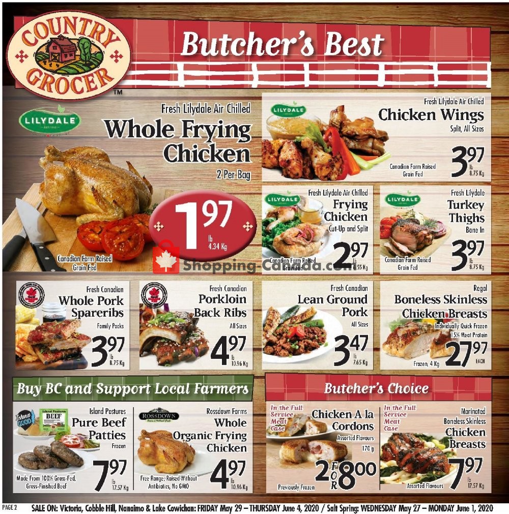 Country Grocer flyer from Friday May 29, 2020 to Thursday June 4, 2020 - page 2