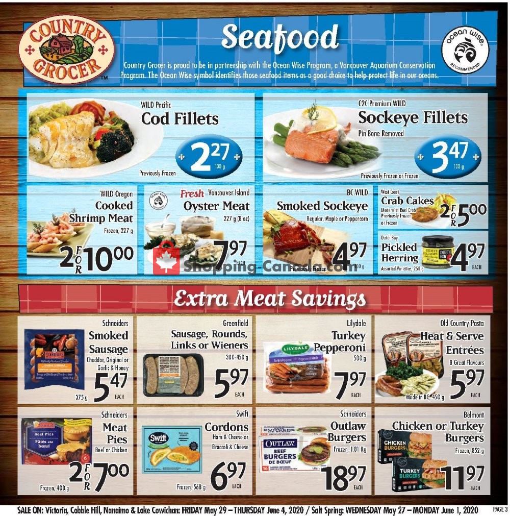 Country Grocer flyer from Friday May 29, 2020 to Thursday June 4, 2020 - page 3