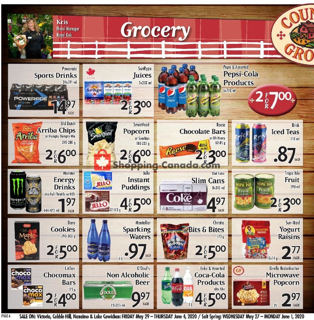 Country Grocer flyer from Friday May 29, 2020 to Thursday June 4, 2020 - page 6