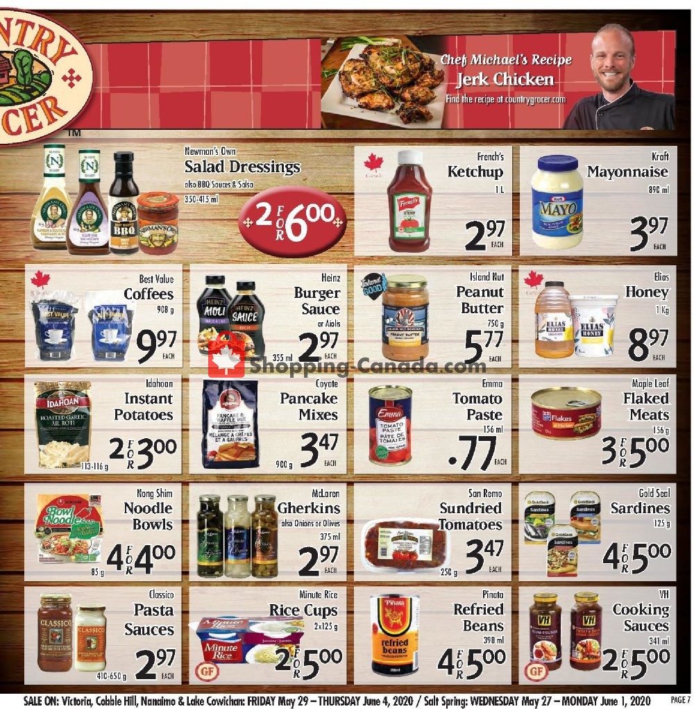 Country Grocer flyer from Friday May 29, 2020 to Thursday June 4, 2020 - page 7