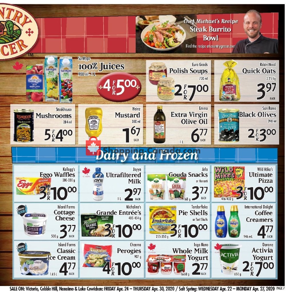 Country Grocer flyer from Friday April 24, 2020 to Thursday April 30, 2020 - page 7