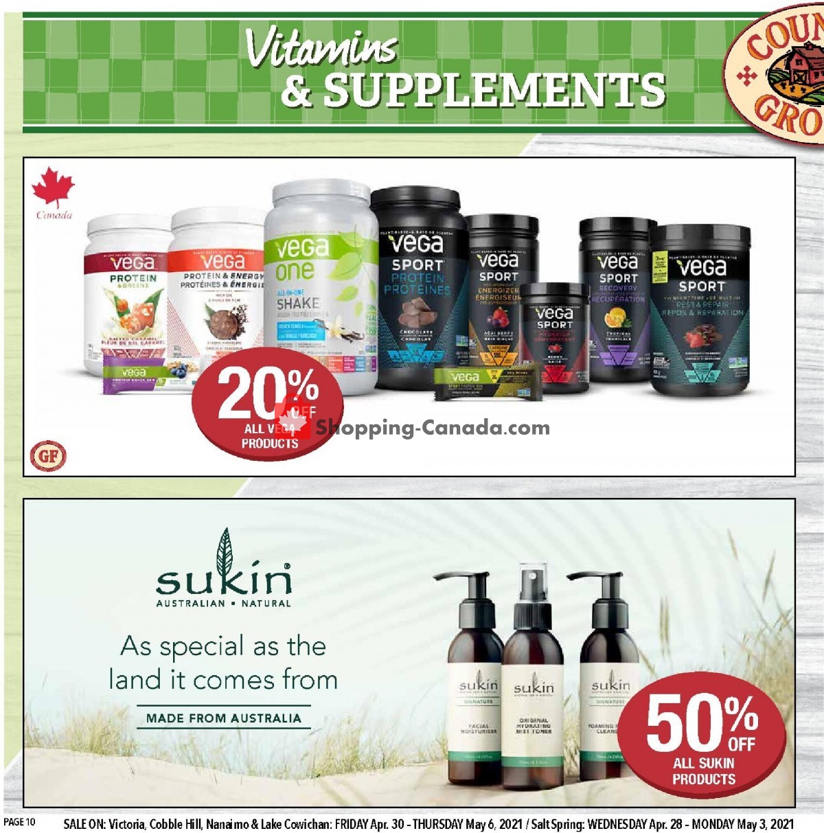 Country Grocer flyer from Friday April 30, 2021 to Thursday May 6, 2021 - page 10