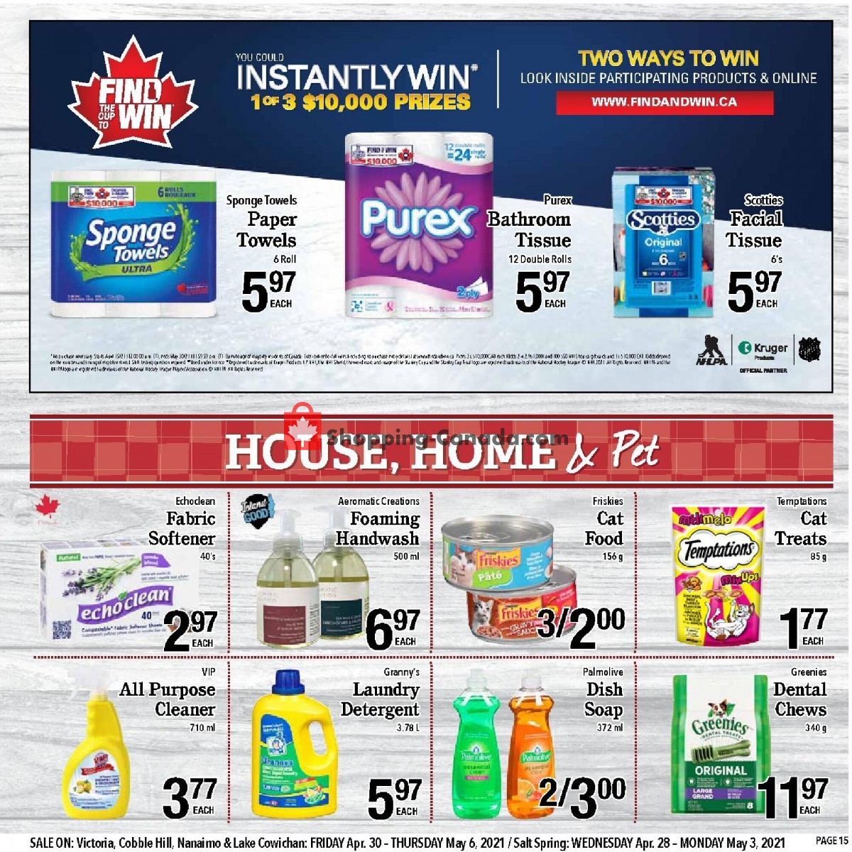 Country Grocer flyer from Friday April 30, 2021 to Thursday May 6, 2021 - page 15