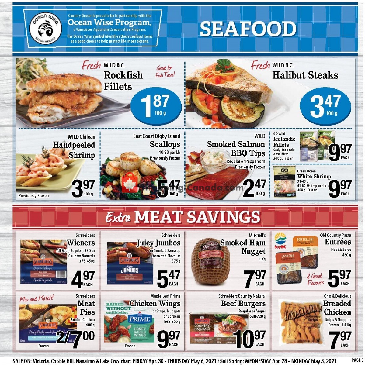 Country Grocer flyer from Friday April 30, 2021 to Thursday May 6, 2021 - page 3