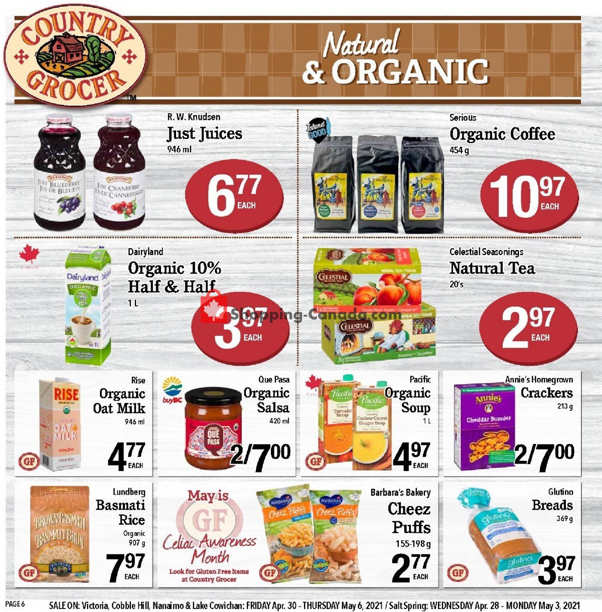 Country Grocer flyer from Friday April 30, 2021 to Thursday May 6, 2021 - page 6