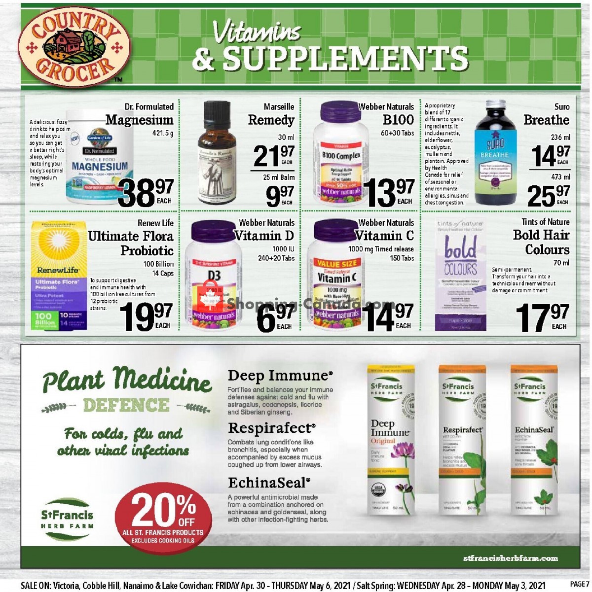 Country Grocer flyer from Friday April 30, 2021 to Thursday May 6, 2021 - page 7