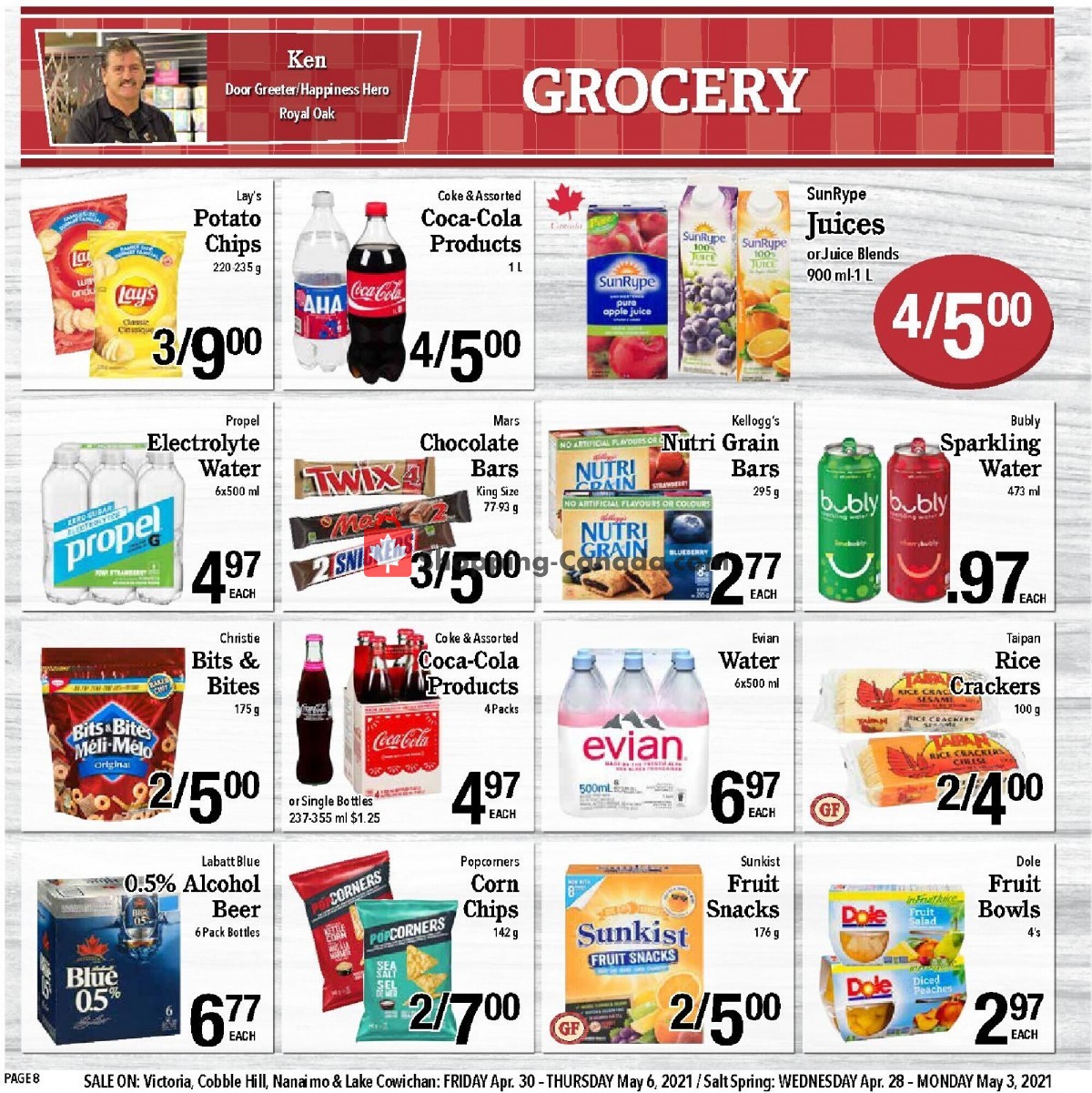 Country Grocer flyer from Friday April 30, 2021 to Thursday May 6, 2021 - page 8