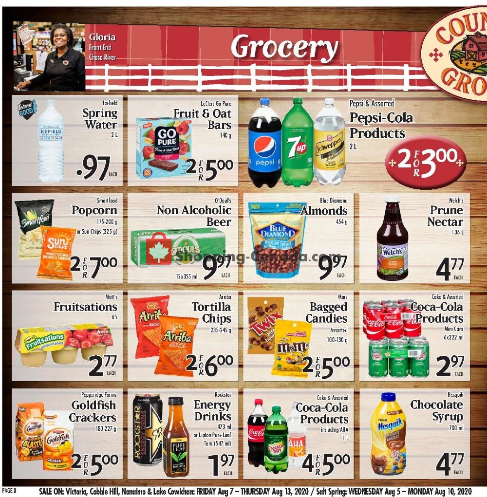 Country Grocer flyer from Friday August 7, 2020 to Thursday August 13, 2020 - page 8