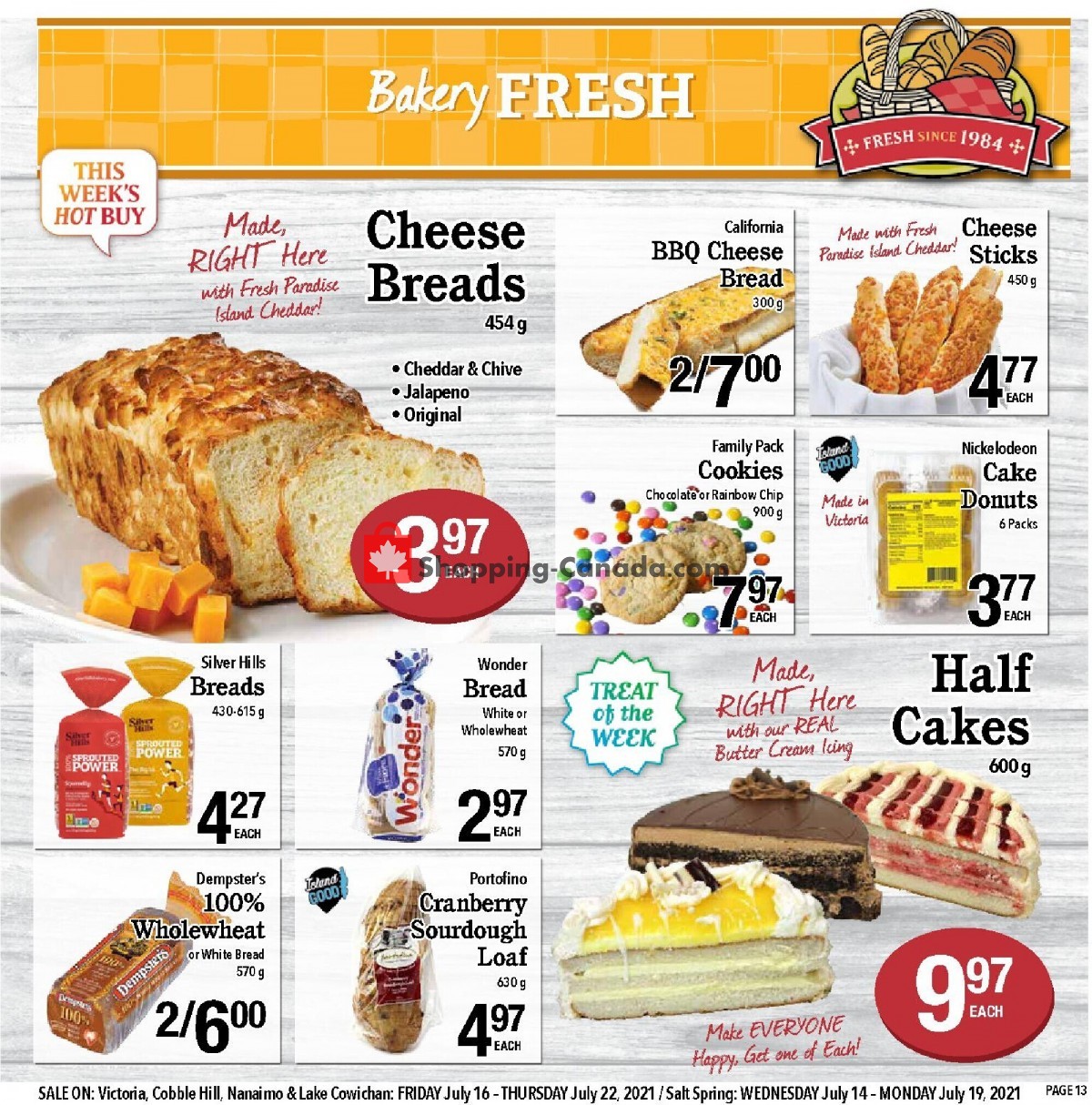 Country Grocer flyer from Friday July 16, 2021 to Thursday July 22, 2021 - page 13