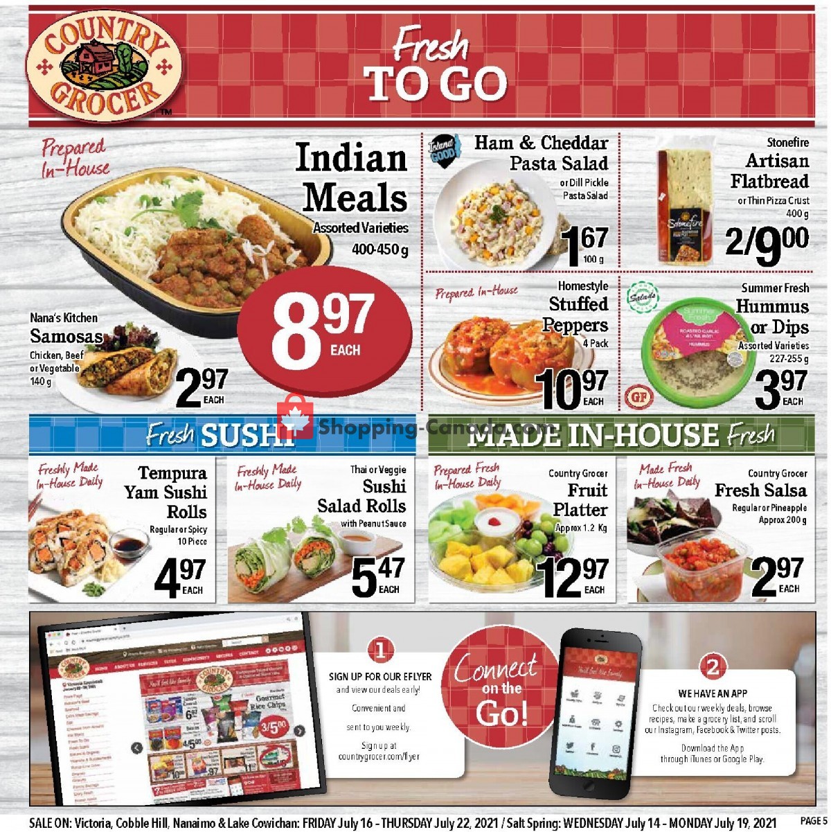 Country Grocer flyer from Friday July 16, 2021 to Thursday July 22, 2021 - page 5