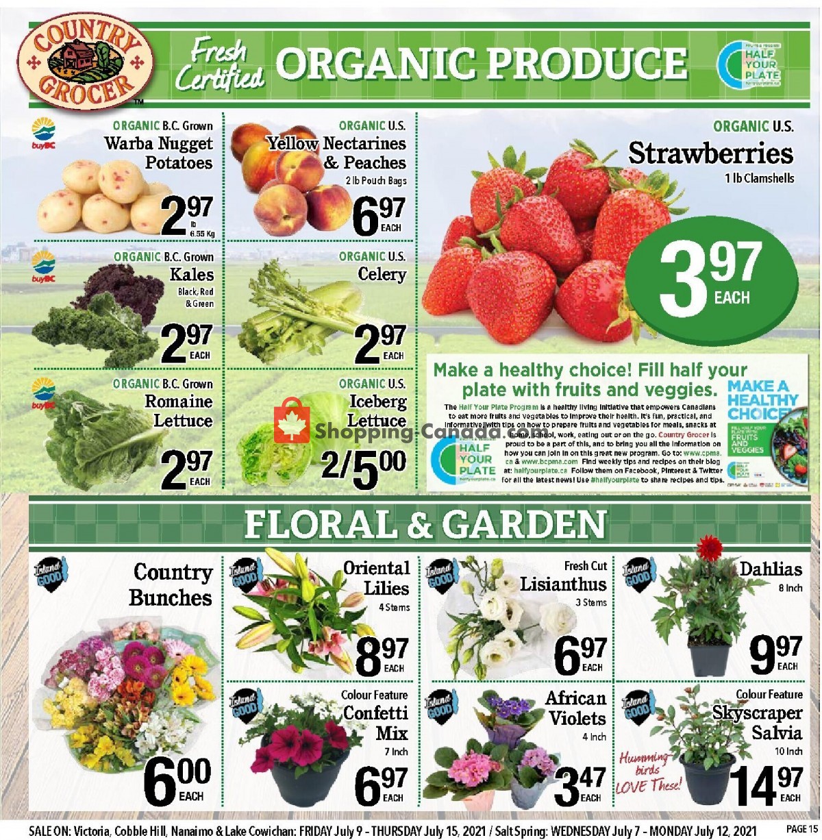 Country Grocer flyer from Friday July 9, 2021 to Thursday July 15, 2021 - page 15