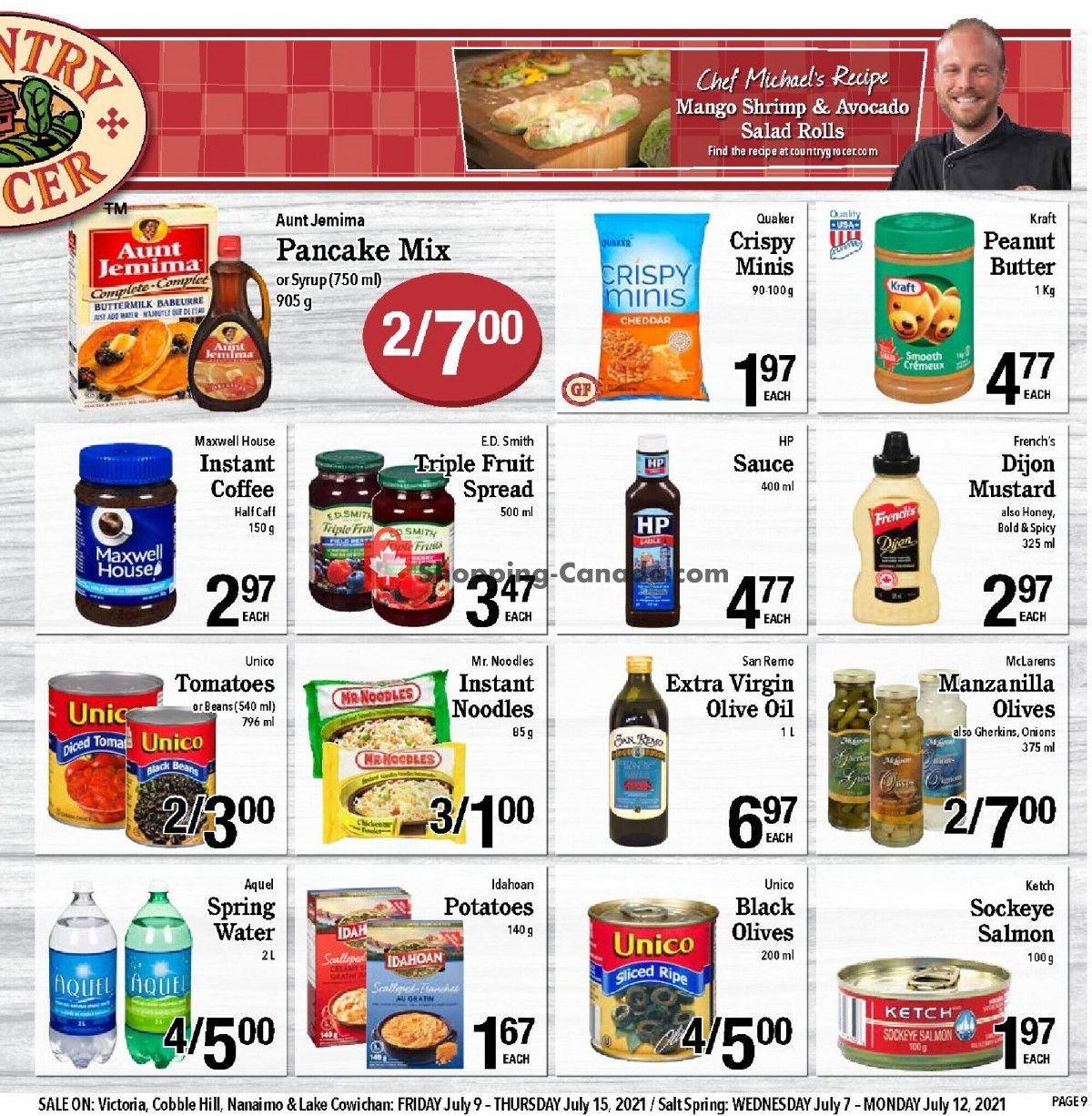 Country Grocer flyer from Friday July 9, 2021 to Thursday July 15, 2021 - page 9