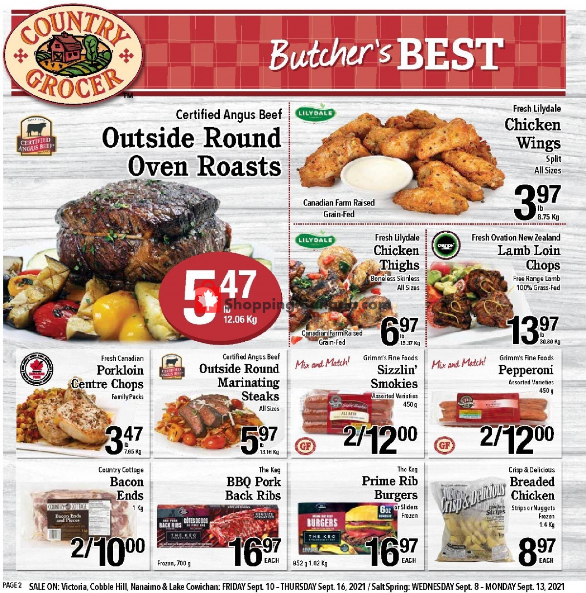 Country Grocer flyer from Friday September 10, 2021 to Thursday September 16, 2021 - page 2