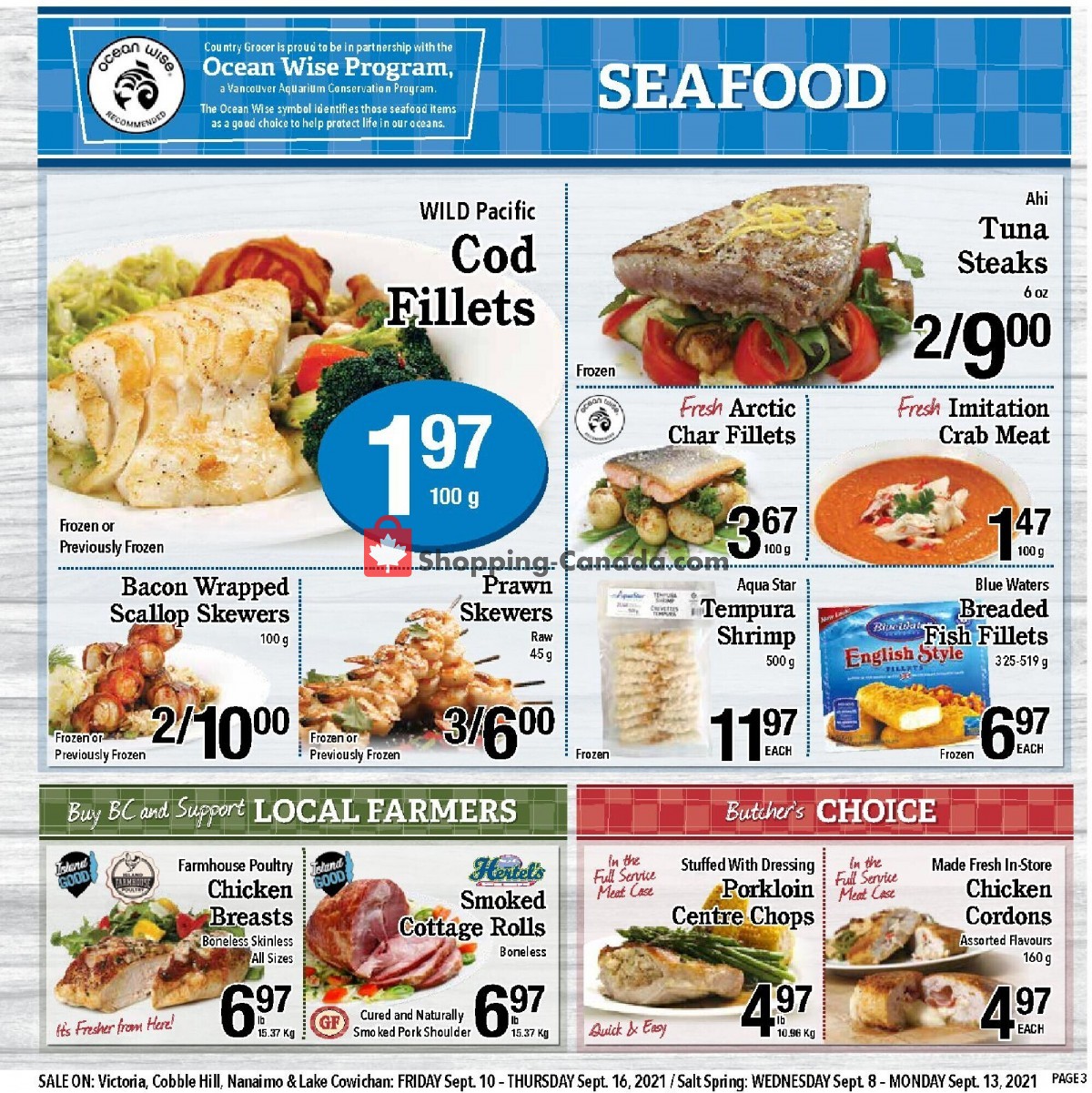 Country Grocer flyer from Friday September 10, 2021 to Thursday September 16, 2021 - page 3