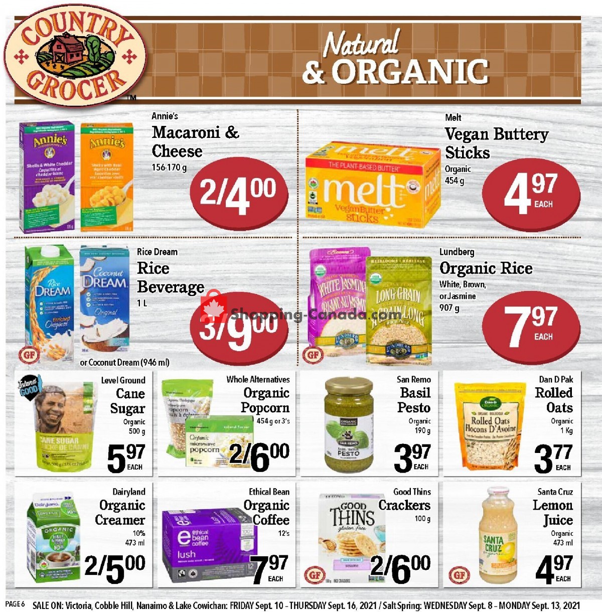Country Grocer flyer from Friday September 10, 2021 to Thursday September 16, 2021 - page 6