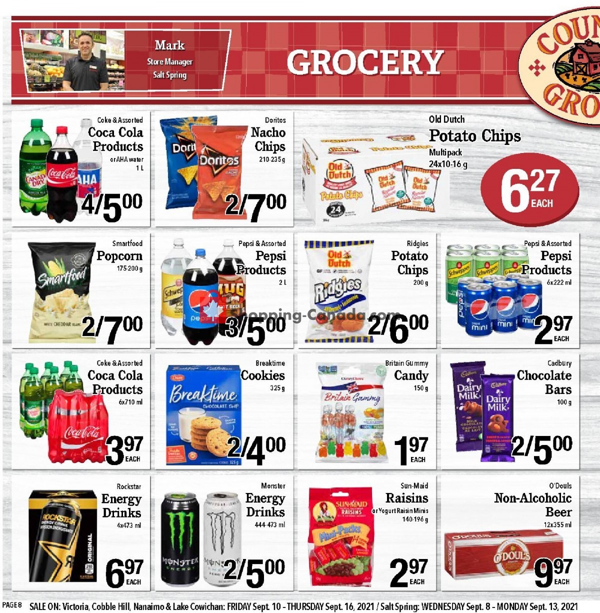 Country Grocer flyer from Friday September 10, 2021 to Thursday September 16, 2021 - page 8