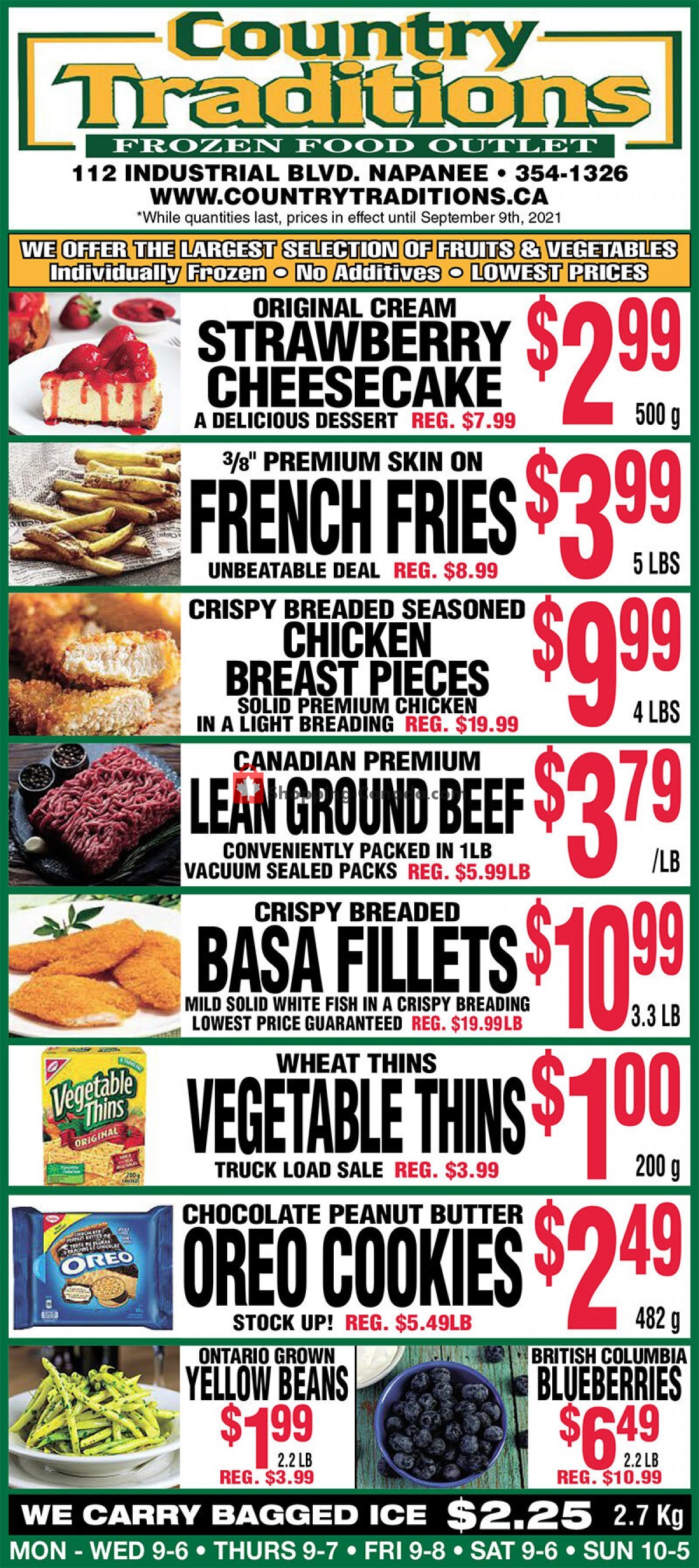 Country Traditions flyer from Friday September 3, 2021 to Thursday September 9, 2021 - page 1