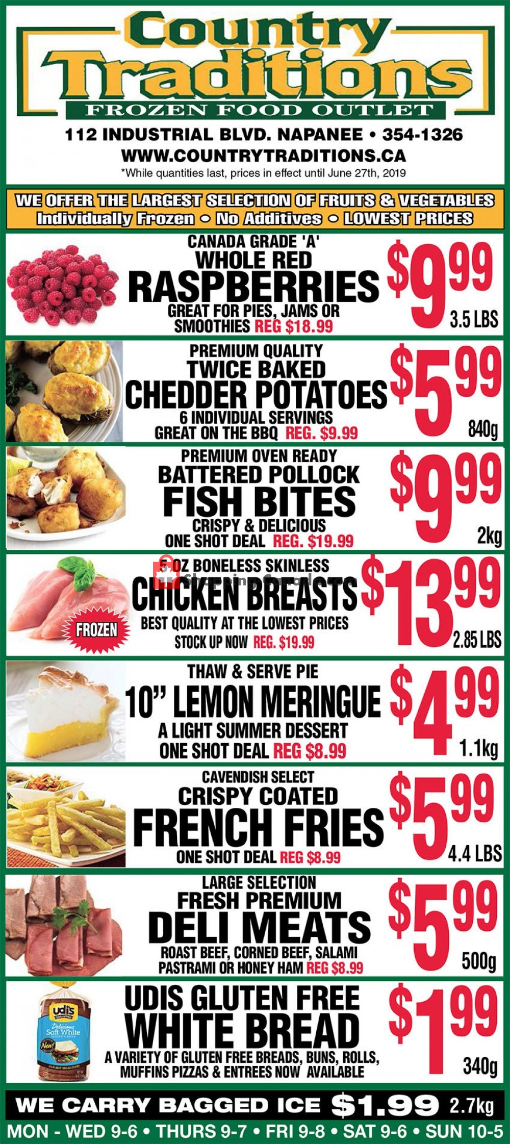 Country Traditions flyer from Friday June 21, 2019 to Thursday June 27, 2019 - page 1
