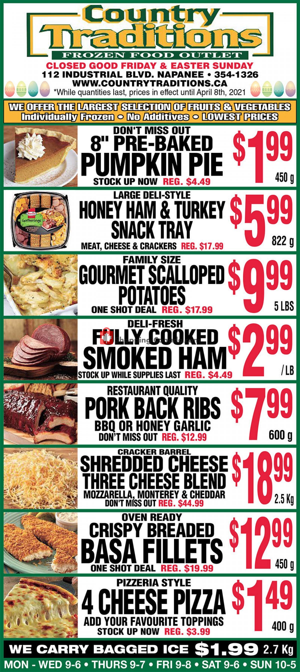 Country Traditions flyer from Friday April 2, 2021 to Thursday April 8, 2021 - page 1