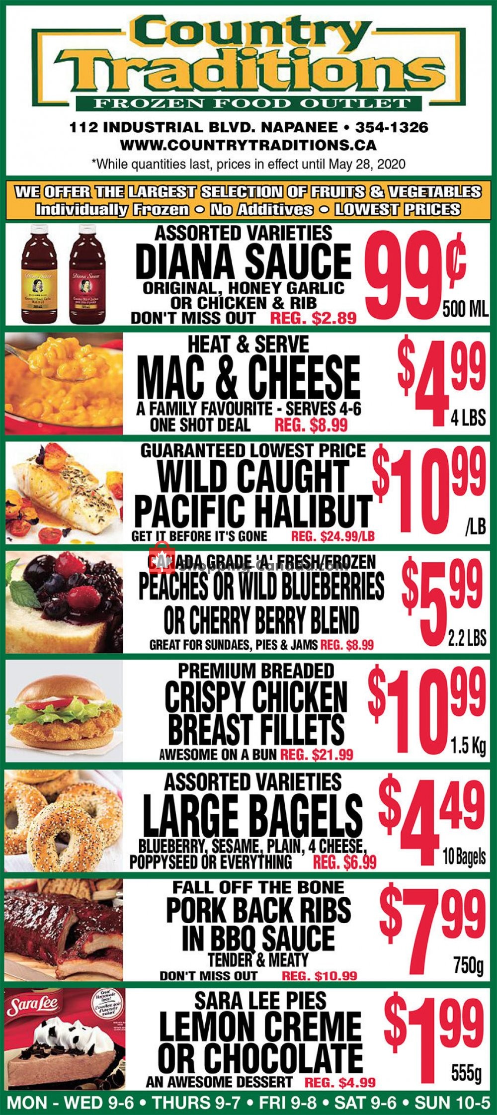 Country Traditions flyer from Friday May 22, 2020 to Thursday May 28, 2020 - page 1