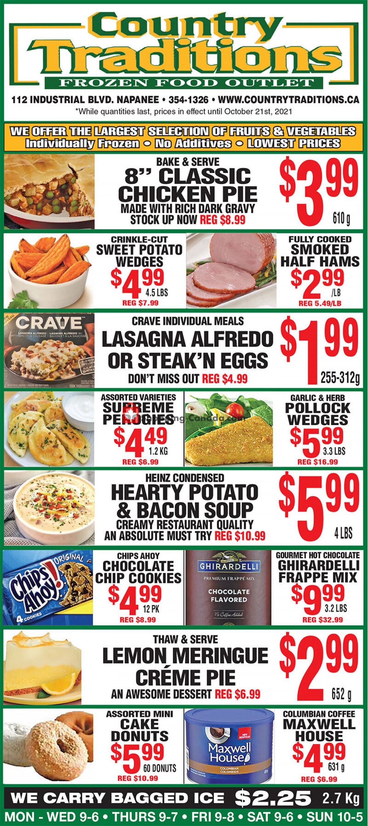 Country Traditions flyer from Friday October 15, 2021 to Thursday October 21, 2021 - page 1