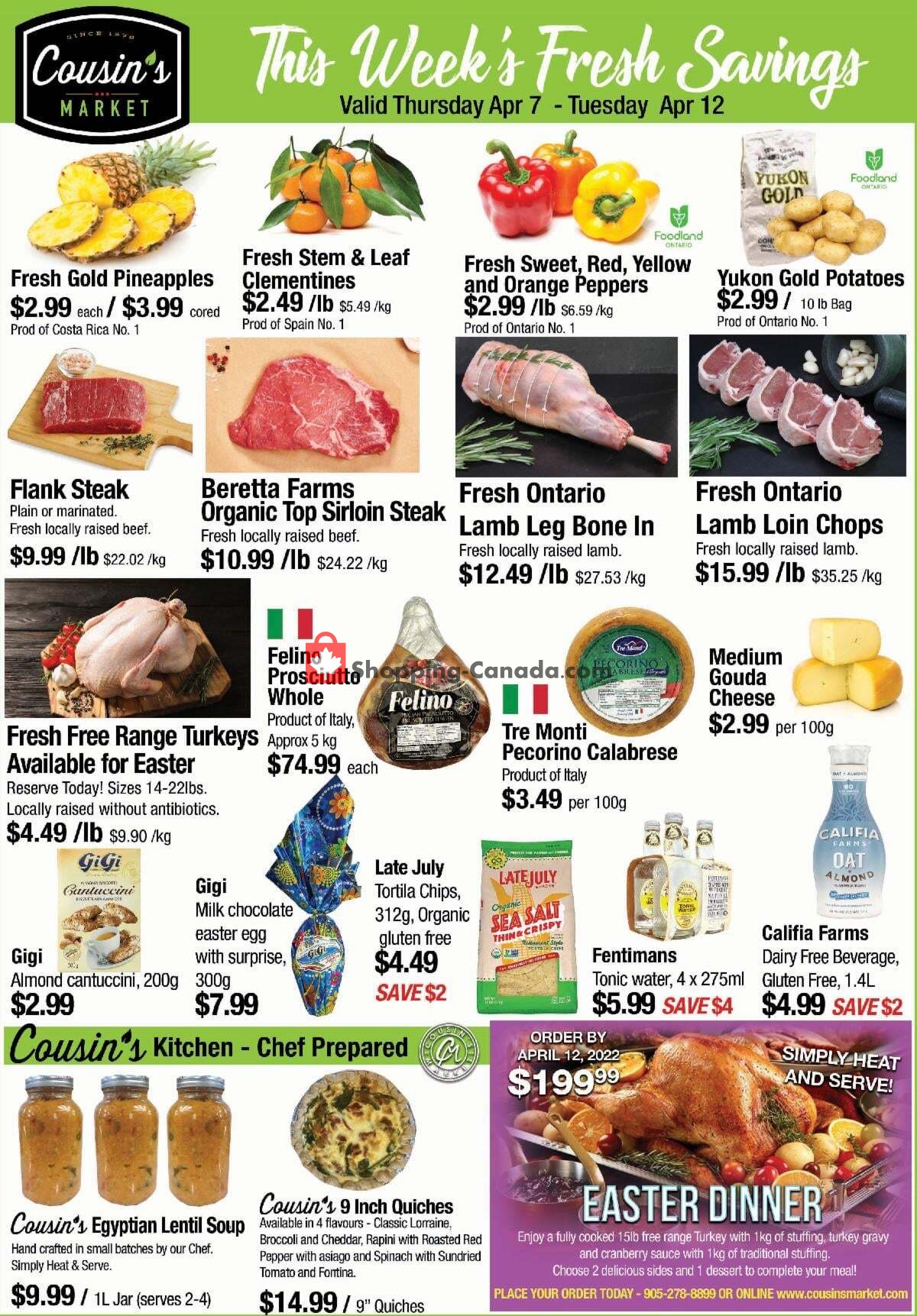 Cousin's Market flyer from Thursday April 7, 2022 to Tuesday April 12, 2022 - page 2