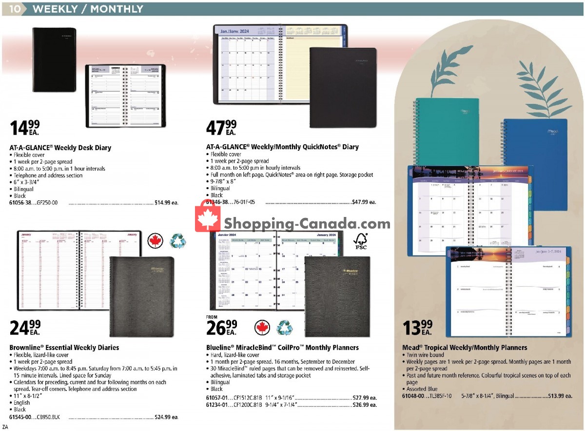Covey Basics flyer from Monday January 1, 2024 to Tuesday December 31, 2024 - page 10