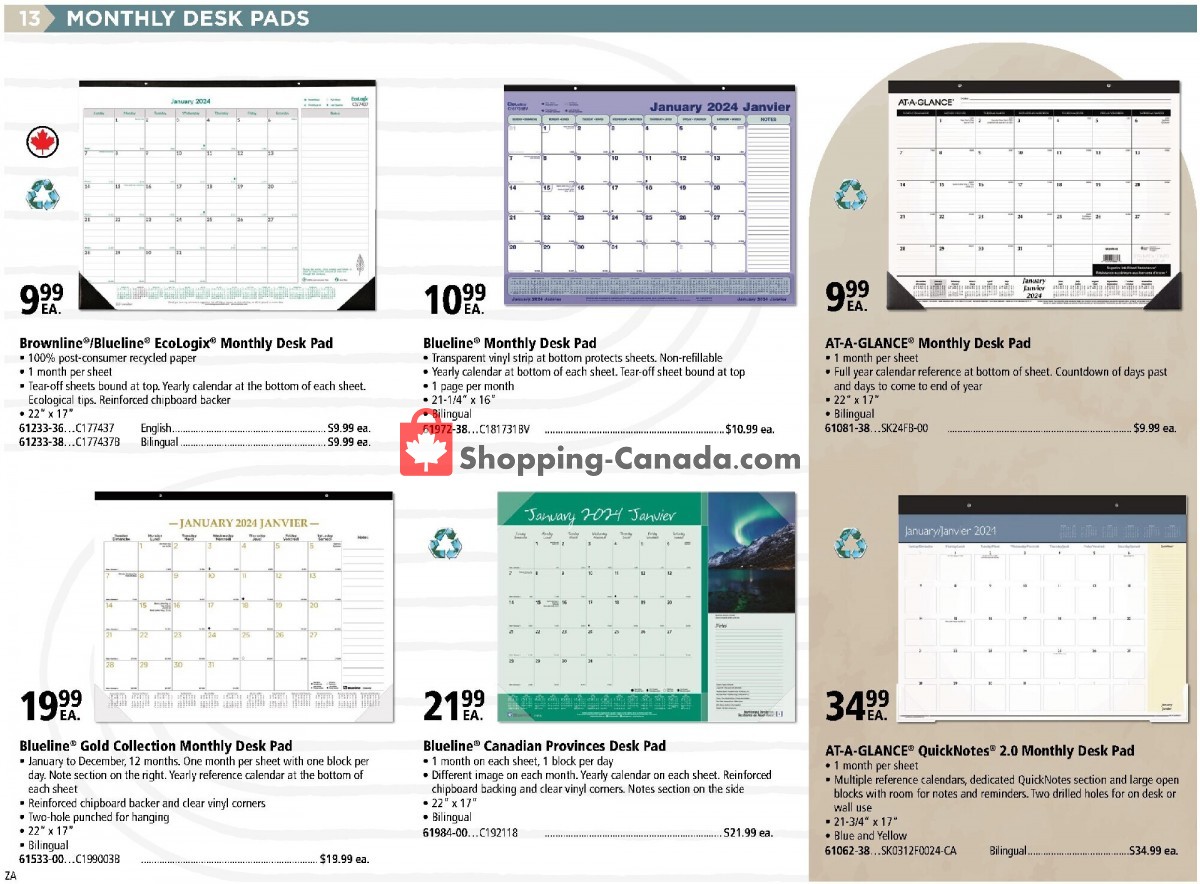 Covey Basics flyer from Monday January 1, 2024 to Tuesday December 31, 2024 - page 13