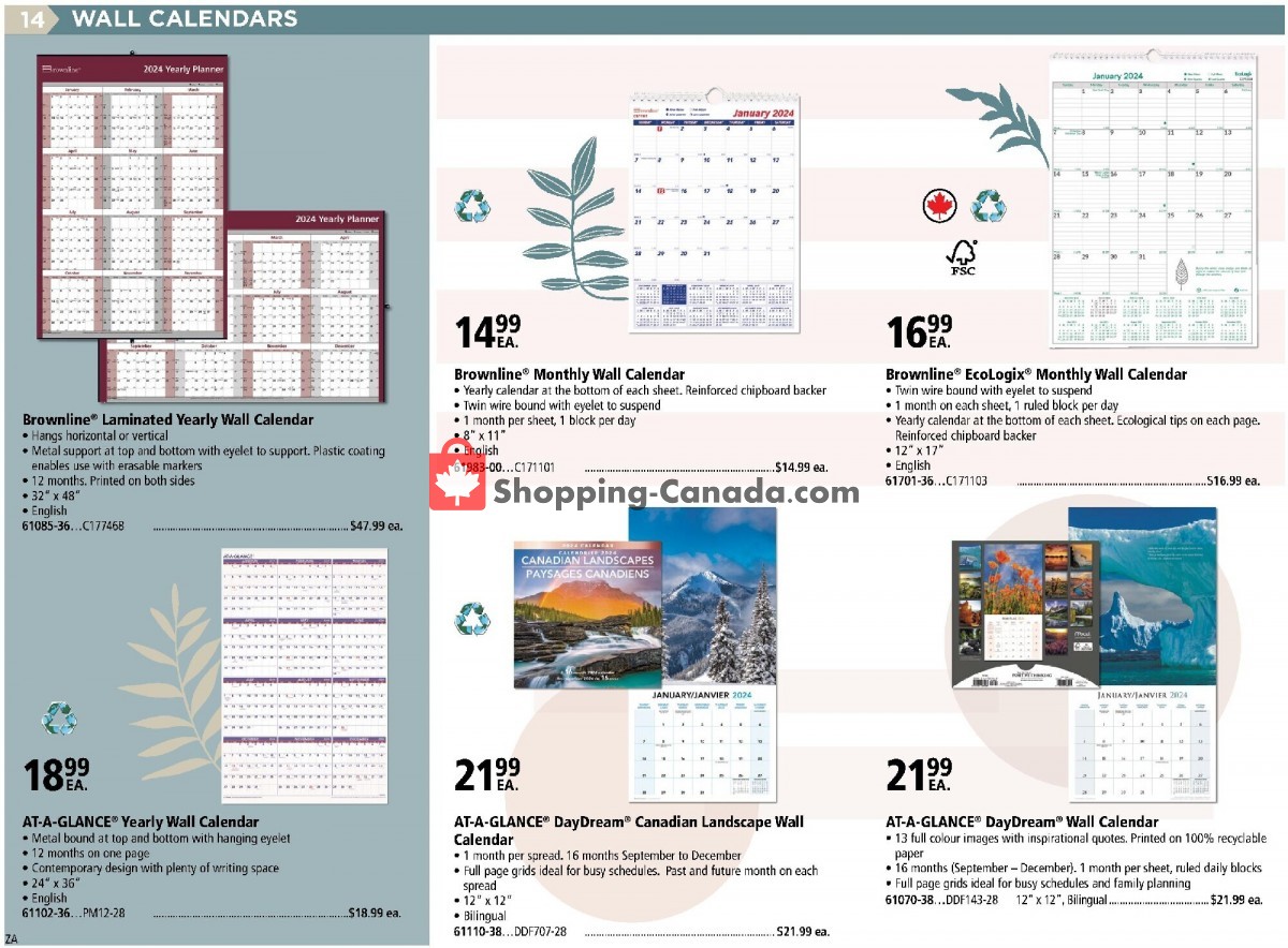 Covey Basics flyer from Monday January 1, 2024 to Tuesday December 31, 2024 - page 14
