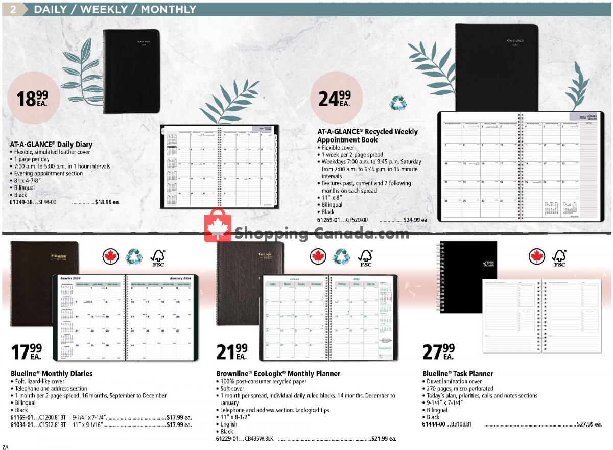 Covey Basics flyer from Monday January 1, 2024 to Tuesday December 31, 2024 - page 2