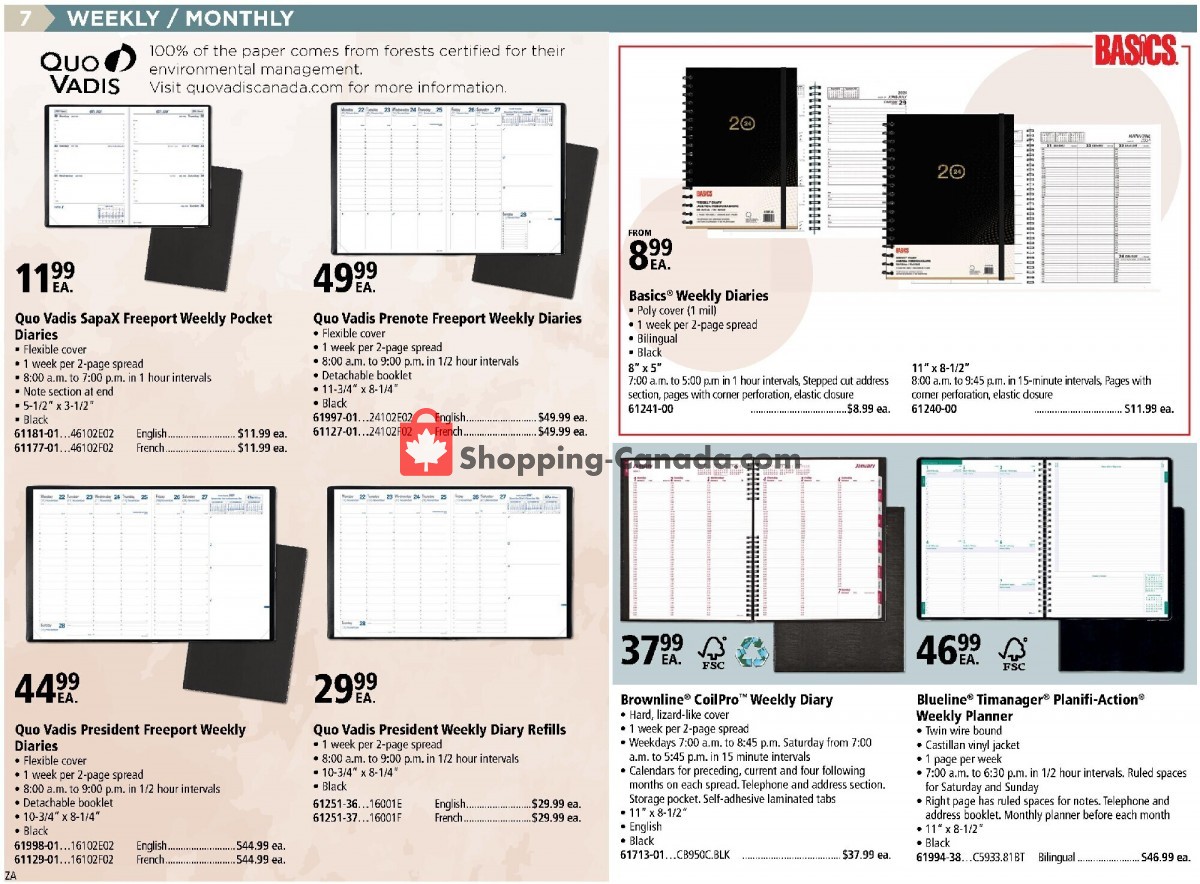 Covey Basics flyer from Monday January 1, 2024 to Tuesday December 31, 2024 - page 7