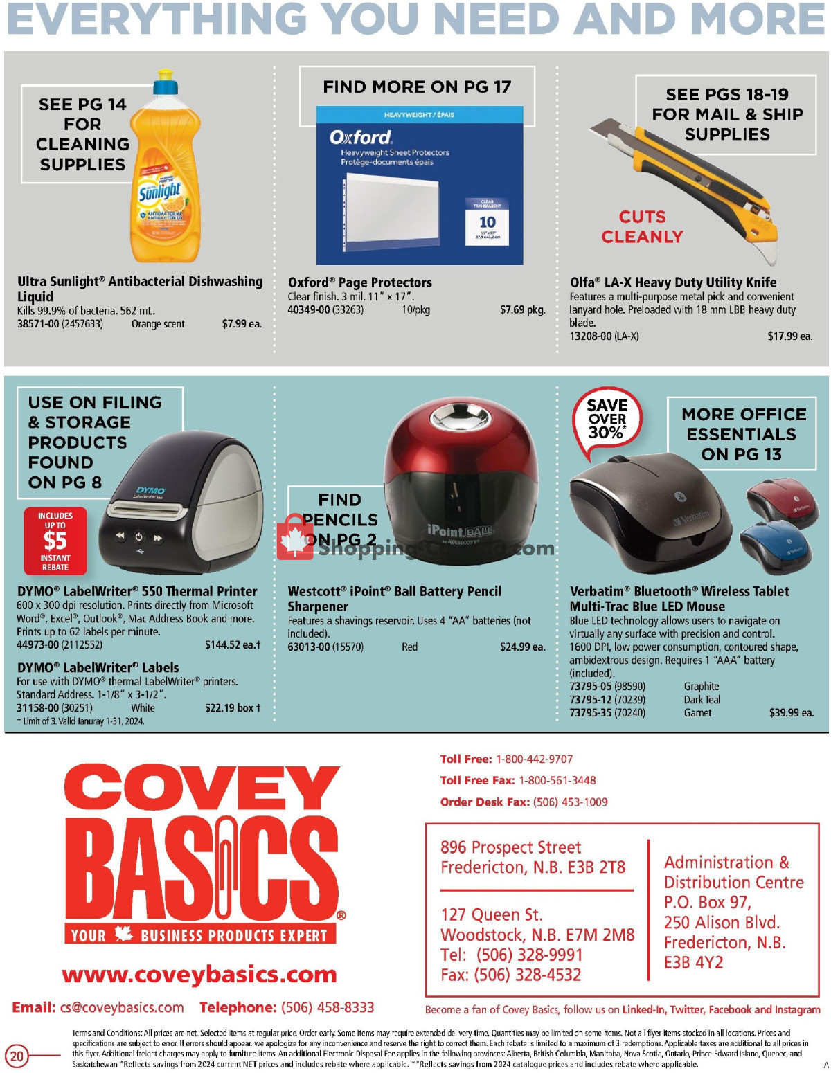 Covey Basics flyer from Monday January 1, 2024 to Wednesday January 31, 2024 - page 20