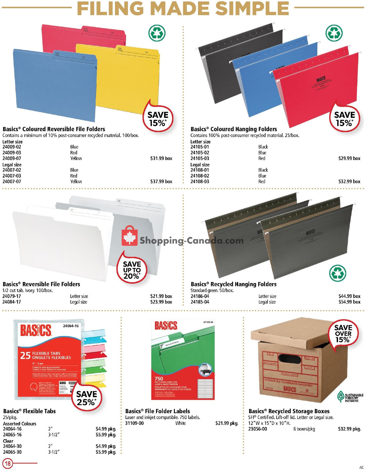 Covey Basics flyer from Friday March 1, 2024 to Sunday March 31, 2024 - page 18