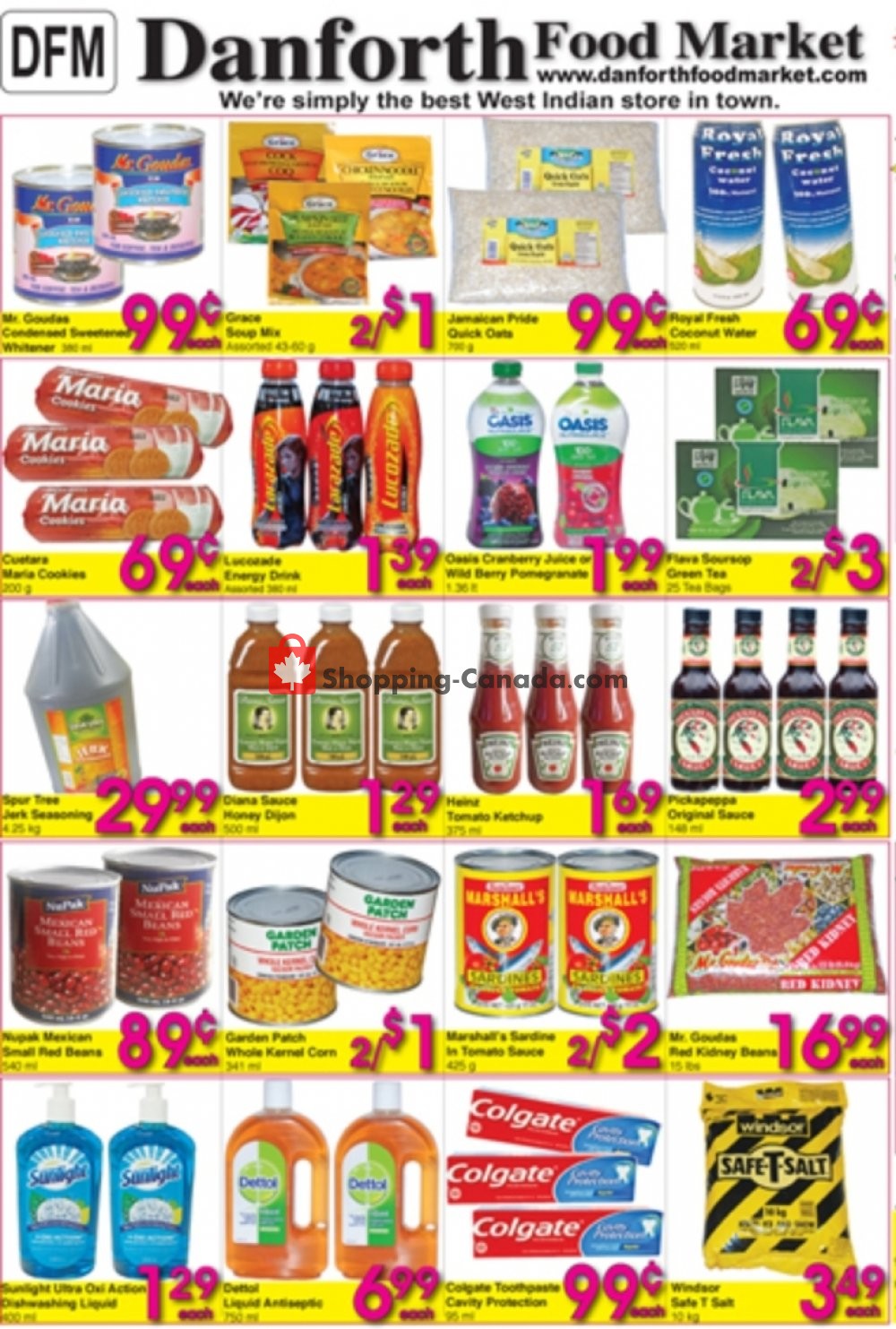 Danforth Food Market flyer from Thursday January 3, 2019 to Wednesday January 9, 2019 - page 1