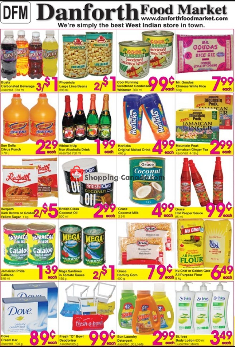 Danforth Food Market flyer from Thursday October 10, 2019 to Wednesday October 16, 2019 - page 1