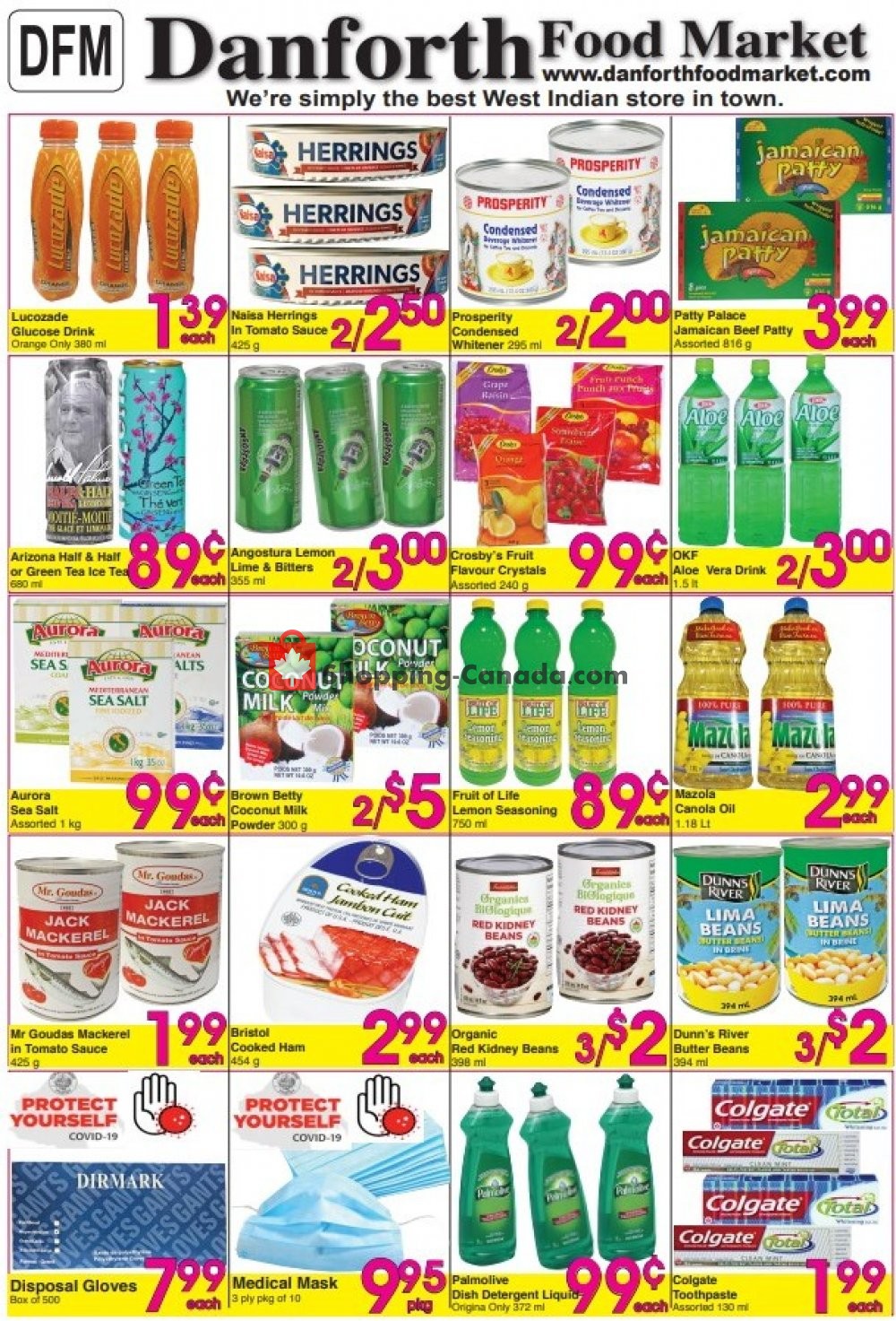 Danforth Food Market flyer from Thursday April 23, 2020 to Wednesday April 29, 2020 - page 1