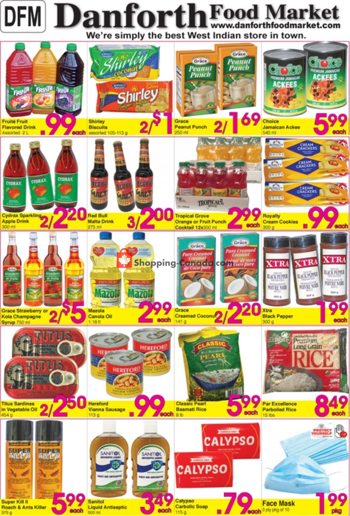 Danforth Food Market flyer from Thursday June 3, 2021 to Wednesday June 9, 2021 - page 1