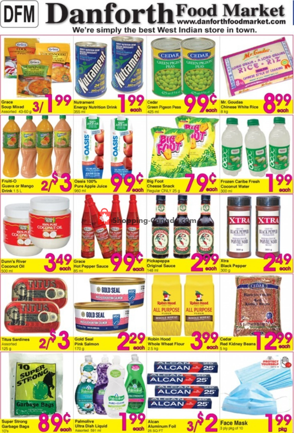 Danforth Food Market flyer from Thursday October 7, 2021 to Wednesday October 13, 2021 - page 1