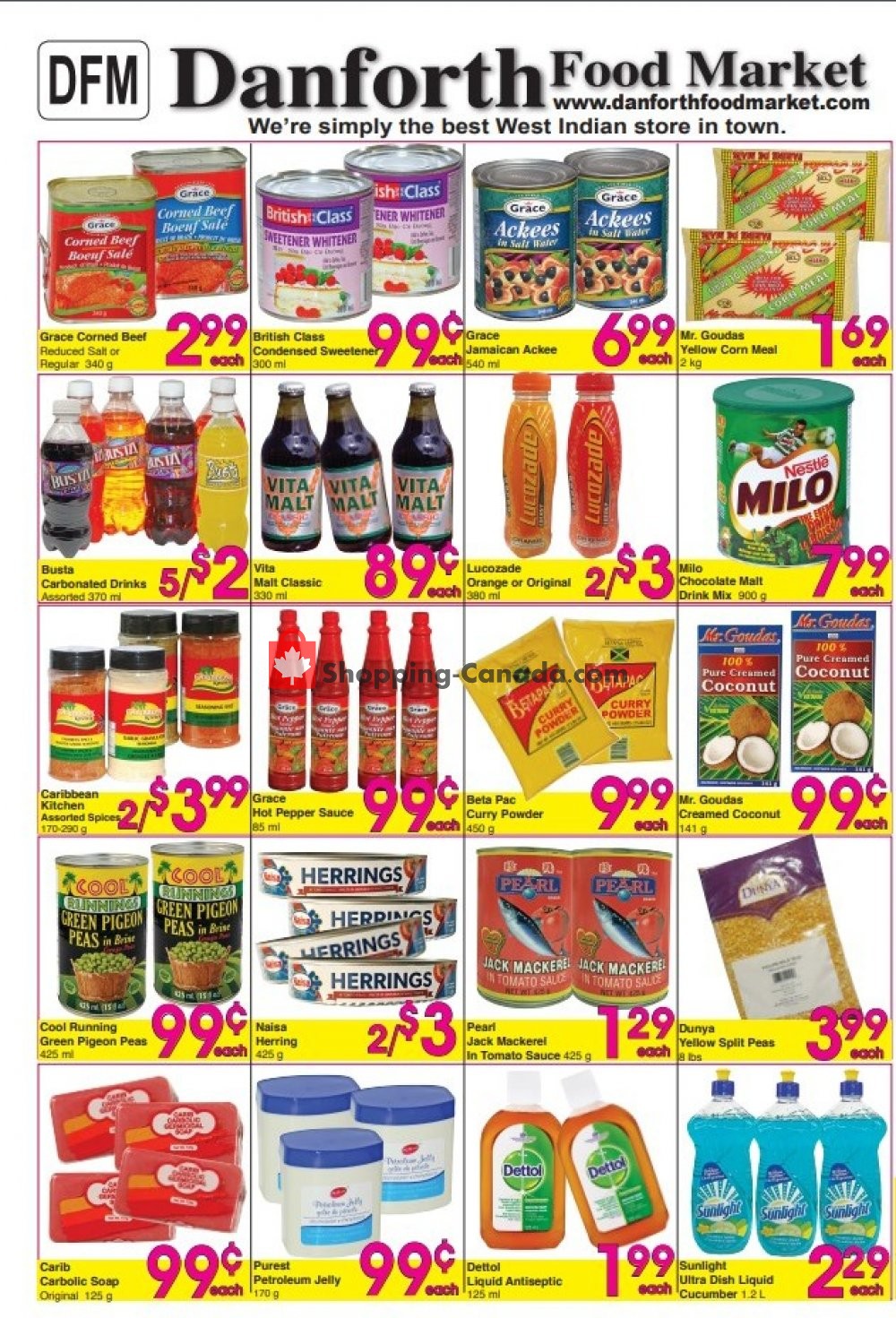 Danforth Food Market flyer from Thursday January 30, 2020 to Wednesday February 5, 2020 - page 1