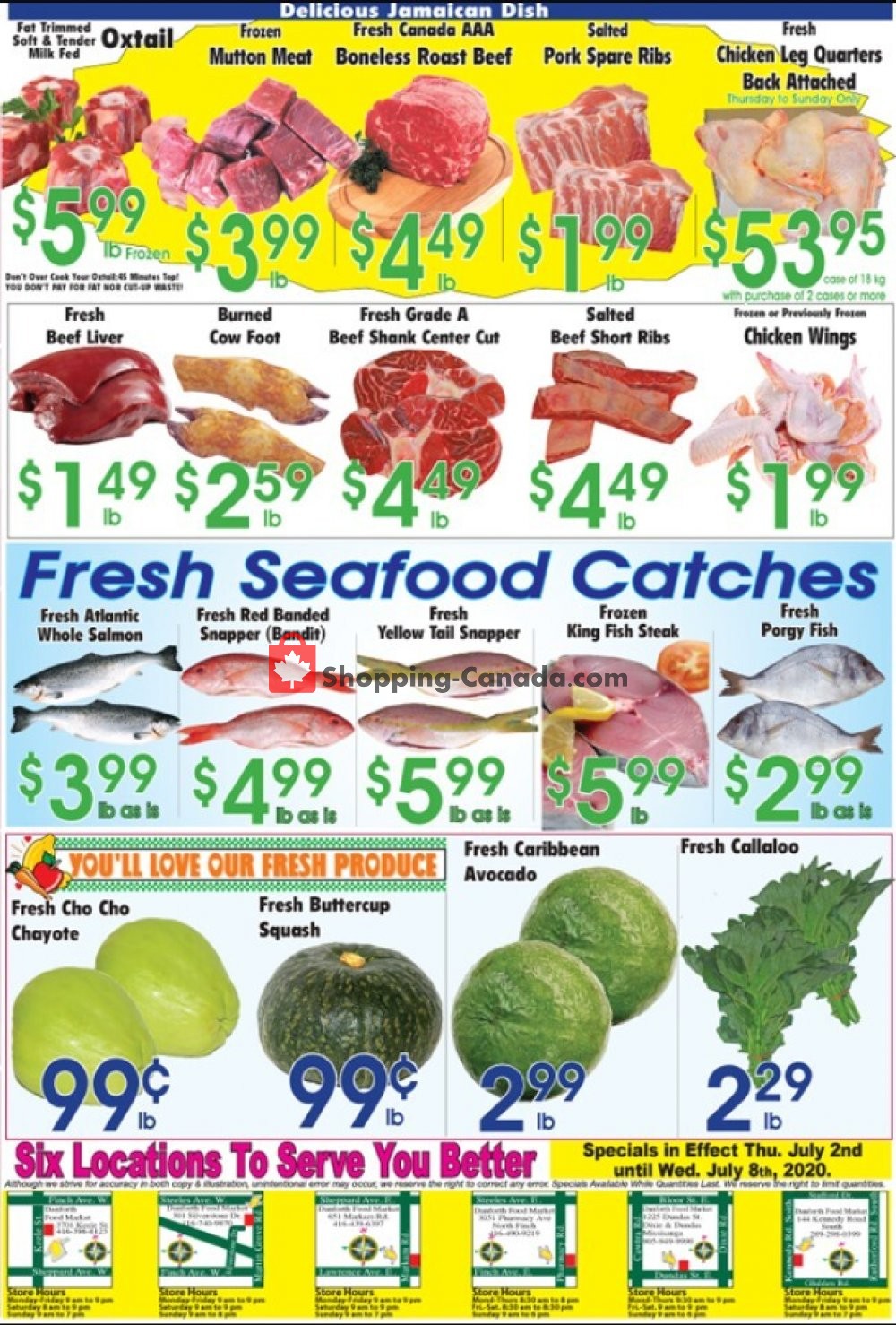 Danforth Food Market flyer from Thursday July 2, 2020 to Wednesday July 8, 2020 - page 2