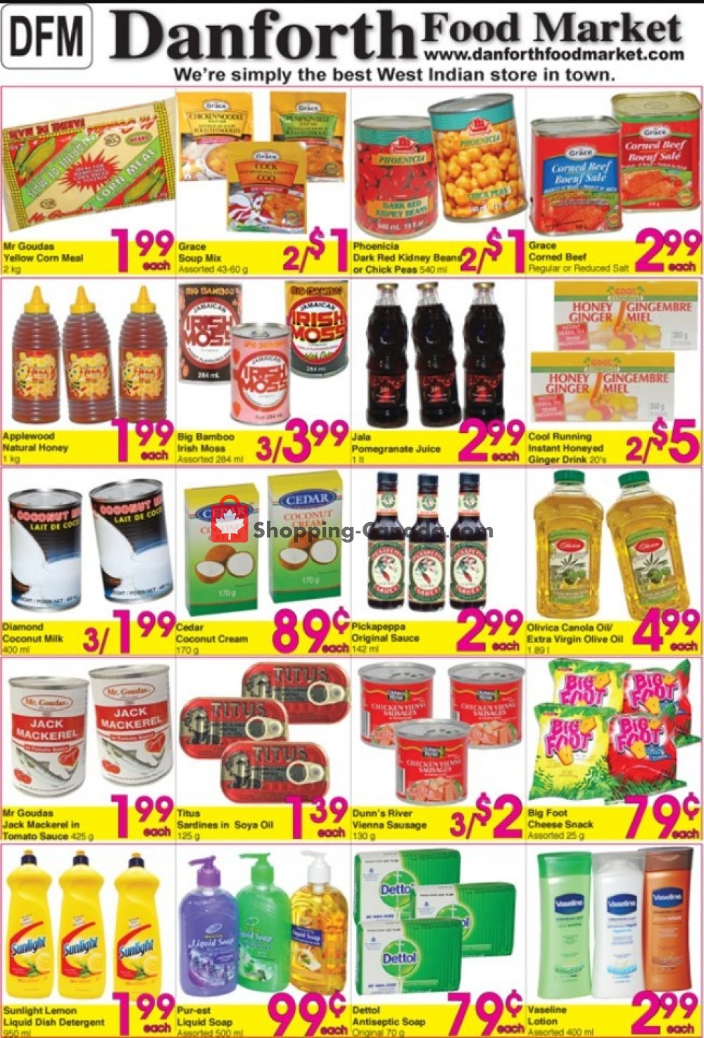 Danforth Food Market flyer from Thursday October 3, 2019 to Wednesday October 9, 2019 - page 1