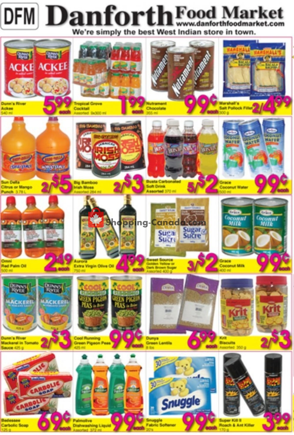 Danforth Food Market flyer from Thursday September 12, 2019 to Wednesday September 18, 2019 - page 1