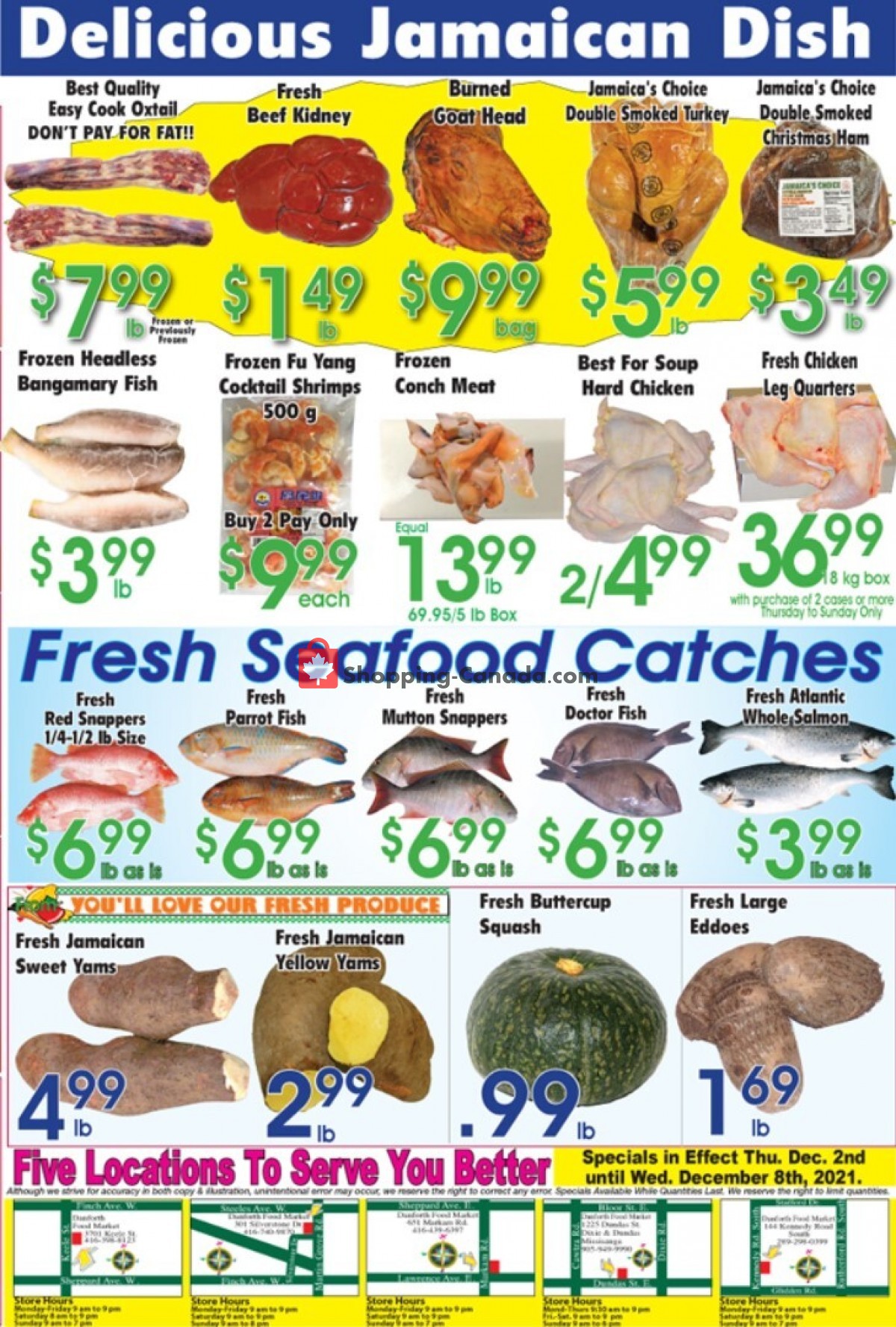 Danforth Food Market flyer from Thursday December 2, 2021 to Wednesday December 8, 2021 - page 2