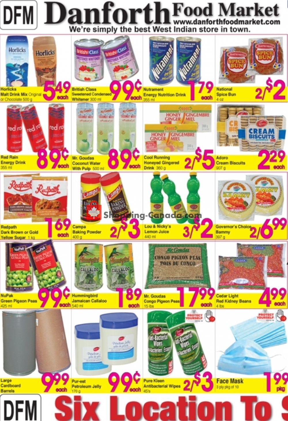 Danforth Food Market flyer from Thursday January 21, 2021 to Wednesday January 27, 2021 - page 1