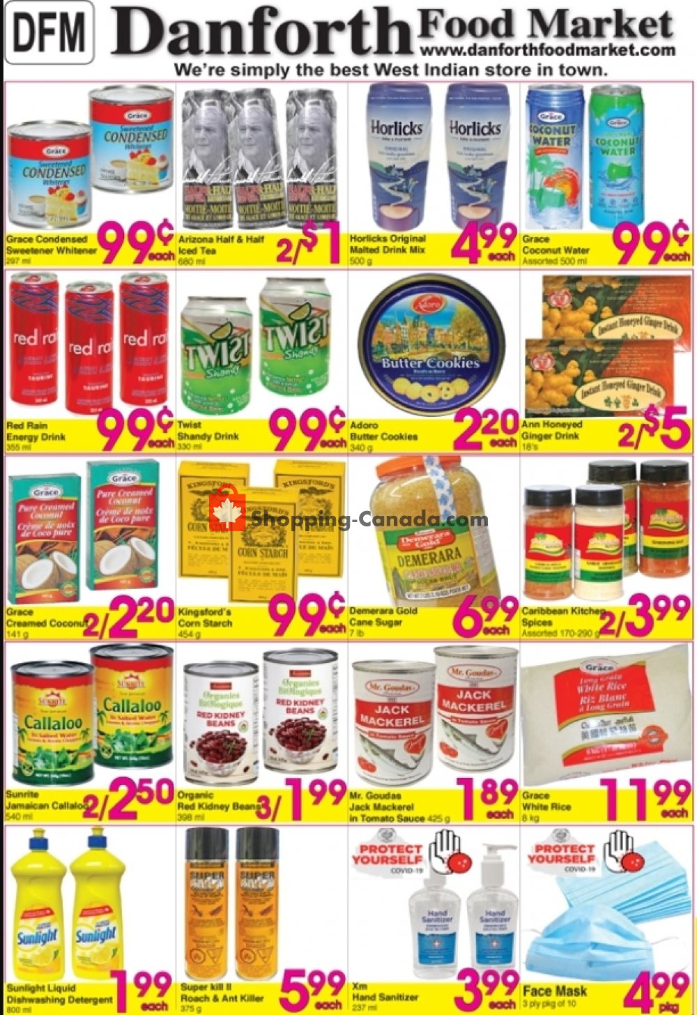 Danforth Food Market flyer from Thursday July 30, 2020 to Wednesday August 5, 2020 - page 1