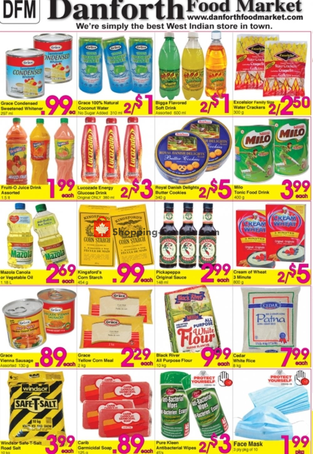 Danforth Food Market flyer from Thursday January 14, 2021 to Wednesday January 20, 2021 - page 1