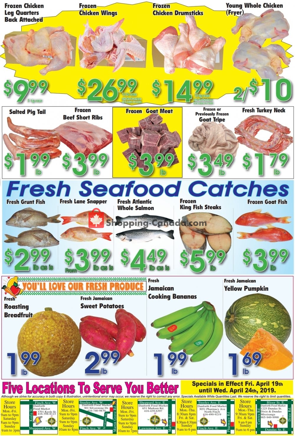Danforth Food Market flyer from Friday April 19, 2019 to Wednesday April 24, 2019 - page 2