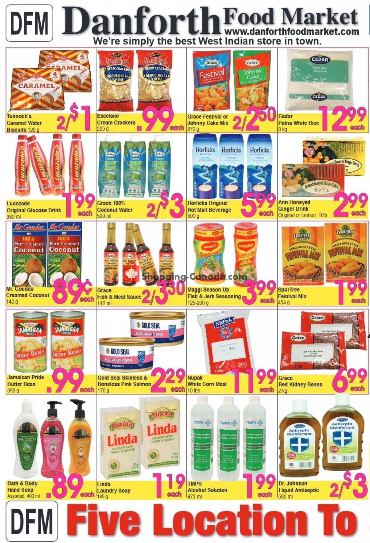 Danforth Food Market flyer from Thursday January 19, 2023 to Wednesday January 25, 2023 - page 1
